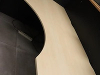 Hoekbureau met uitsparing - 200x80-120x78cm - afbeelding 6 van  6