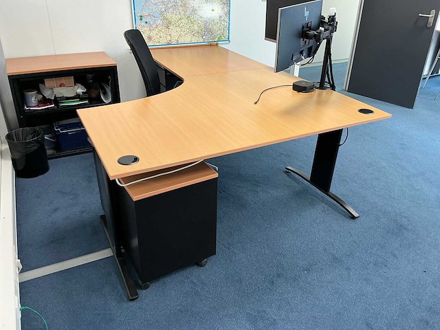 Hoekbureau set - afbeelding 1 van  7