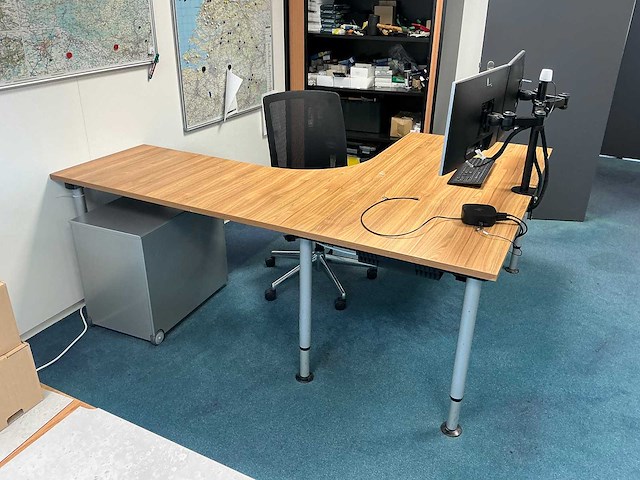 Hoekbureau set - afbeelding 1 van  6