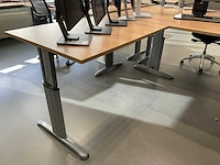 Hoekbureaus met bureaustoelen (2x) - afbeelding 6 van  18