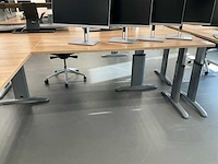 Hoekbureaus met bureaustoelen (2x) - afbeelding 16 van  18