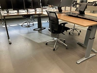 Hoekbureaus met bureaustoelen (2x) - afbeelding 4 van  18