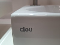 Hoekfontein clou, glans wit - afbeelding 5 van  7