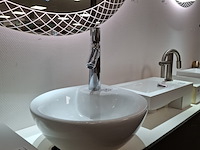 Hoekfontein, glans wit - afbeelding 3 van  6