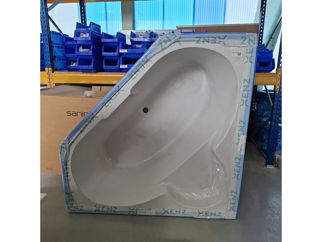 Hoekligbad xenz, borneo, glans wit - afbeelding 1 van  6