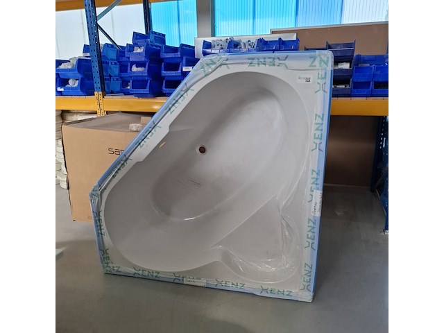 Hoekligbad xenz, borneo, glans wit - afbeelding 2 van  6