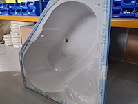 Hoekligbad xenz, borneo, glans wit - afbeelding 4 van  6