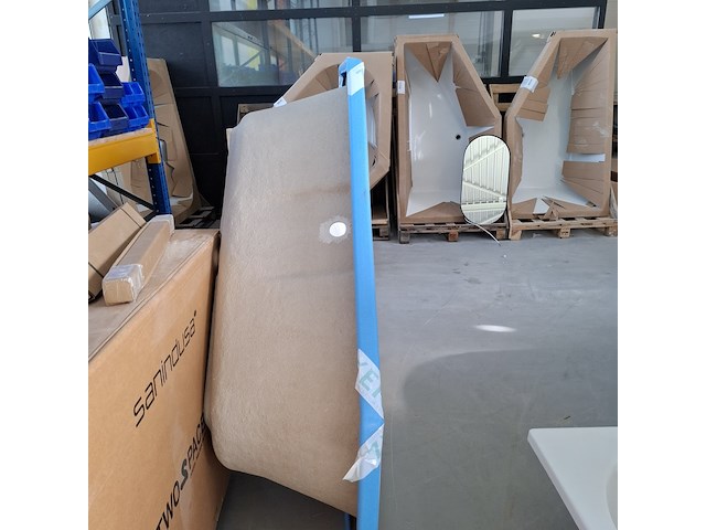 Hoekligbad xenz, borneo, glans wit - afbeelding 5 van  6