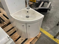 Hoekmodel badmeubelset - afbeelding 1 van  5