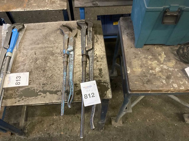 Hoekpijptang (2x) - afbeelding 1 van  4