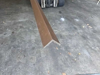 Hoekprofiel voor gevelbekleding ipe (5x)
