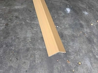 Hoekprofiel voor gevelbekleding licht eiken (5x) - afbeelding 3 van  3