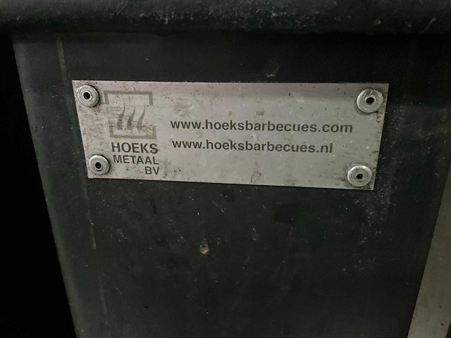 Hoeks metaal houtskool bbq - afbeelding 7 van  16