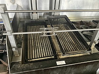 Hoeks metaal houtskool bbq - afbeelding 15 van  16
