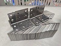 Hoeksteunen wi-053. ca 100 stuks rvs, partij - afbeelding 1 van  3
