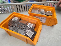 Hoeksteunen wi-053. ca 100 stuks rvs, partij - afbeelding 3 van  3