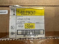Hoffman - f-66le9k0kt - kabelgootbochten/wireway fittings 10x - afbeelding 5 van  6