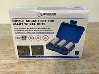 Höfftech - 17, 19 en 21mm - slag-krachtdop set (12x) - afbeelding 3 van  5