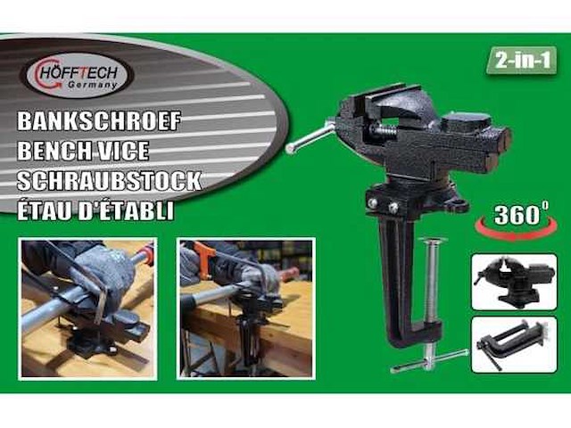 Höfftech - bankschroef (2x) - afbeelding 5 van  5