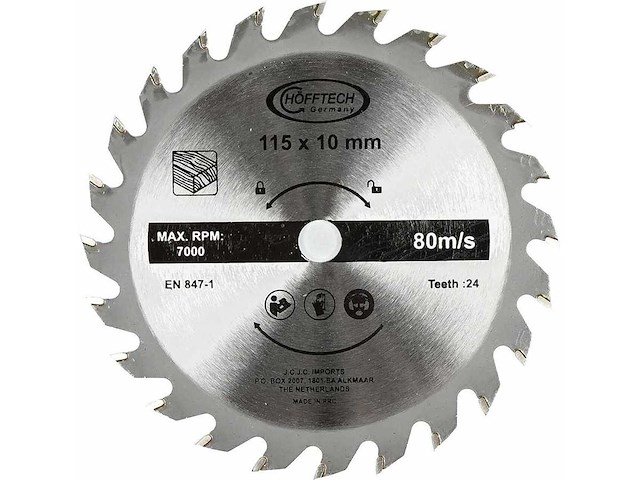 Hofftech - cirkelzaagmachine (6x) - afbeelding 4 van  5