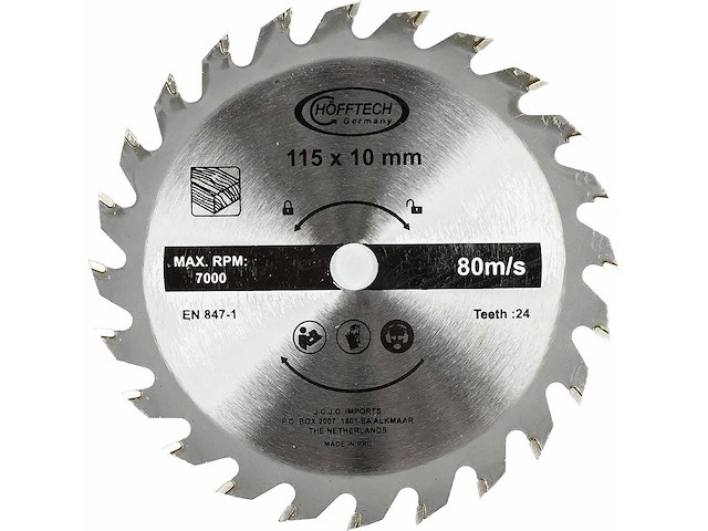 Hofftech - handcirkelzaag machine (6x) - afbeelding 2 van  6