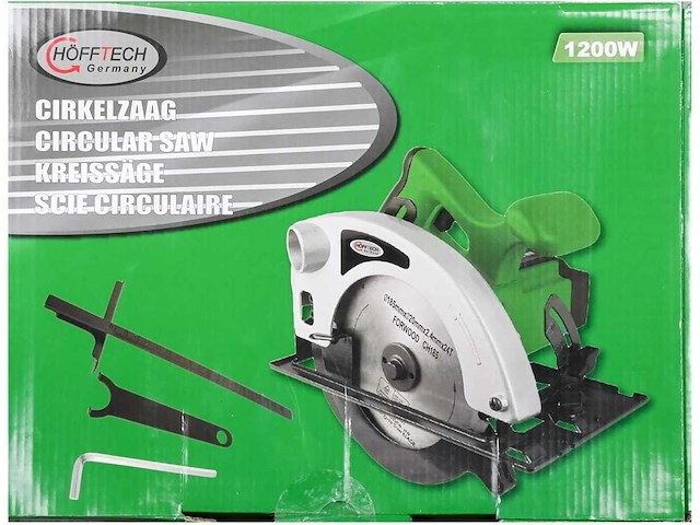 Hofftech - handcirkelzaagmachine (4x) - afbeelding 4 van  5