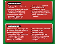 Hofftech - reciprozaag (2x) - afbeelding 4 van  4