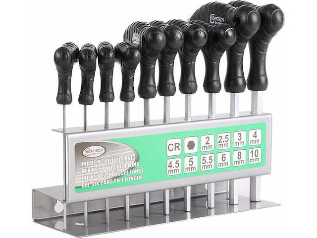 Höfftech - t -greep - inbussleutel (5x) - afbeelding 3 van  5