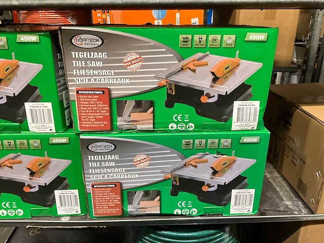 Höfftech - tegelzaagmachine (4x) - afbeelding 2 van  4