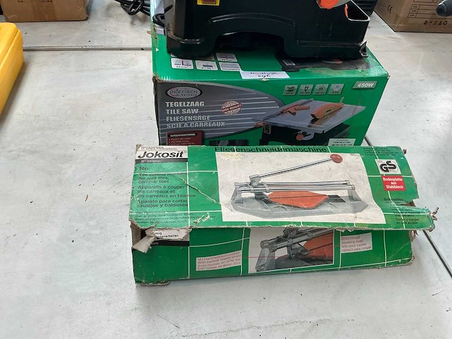 Höfftech 011660 tegelzaagmachine met tegelsnijmache - afbeelding 4 van  4