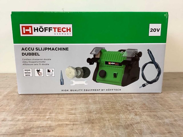 Höfftech 20v multifunctionele slijpmachine (2x) - afbeelding 8 van  10