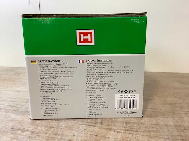 Höfftech 20v multifunctionele slijpmachine (2x) - afbeelding 9 van  9