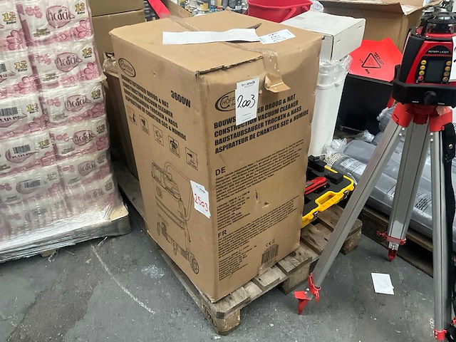 Hofftech 3600w industriële stofzuiger - afbeelding 1 van  3