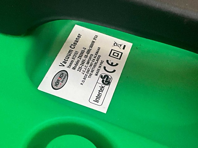 Hofftech 3600w industriële stofzuiger - afbeelding 3 van  3