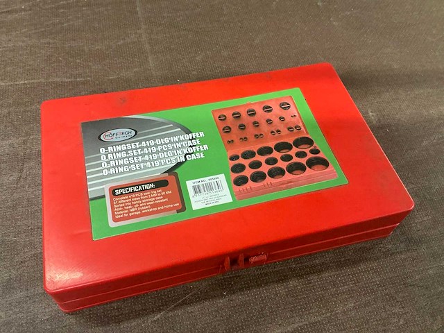 Hofftech 419 delig o- ringenset - afbeelding 3 van  3
