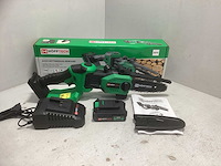 Hofftech accu kettingzaag 150mm kettingzaag - afbeelding 1 van  3