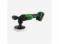 Hofftech accu poetsmachine 18v 2.0 ah li-ion - afbeelding 1 van  2