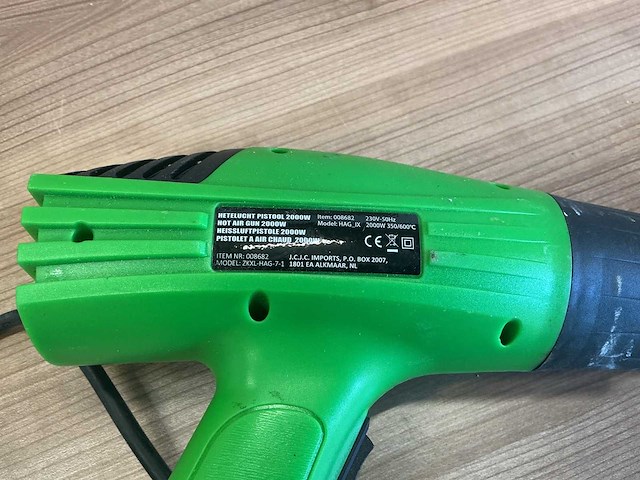 Hofftech heteluchtpistool - 2000watt - afbeelding 8 van  12