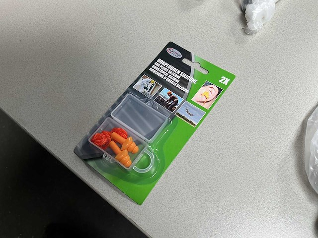 Höfftech silicone oorpluggen (23x) - afbeelding 1 van  3