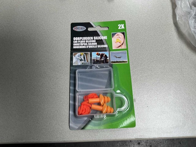 Höfftech silicone oorpluggen (23x) - afbeelding 2 van  3