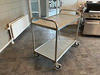 Hofland rvs serveerwagen - afbeelding 2 van  4