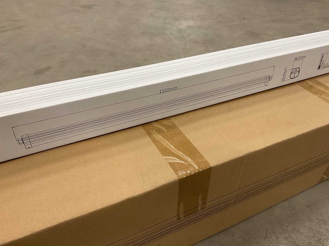 Hoftronic s03 series 48w 150cm 2717926 led plafondarmatuur (12x) - afbeelding 4 van  6