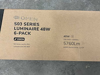 Hoftronic s03 series 48w 150cm 2717926 led plafondarmatuur (6x) - afbeelding 7 van  7