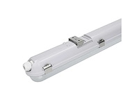 Hoftronic t8 led fixture single 120cm 5437182 led plafondarmatuur (12x) - afbeelding 2 van  4