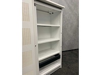 Hoge akoestisch stalen schuifdeurkast - afbeelding 3 van  11