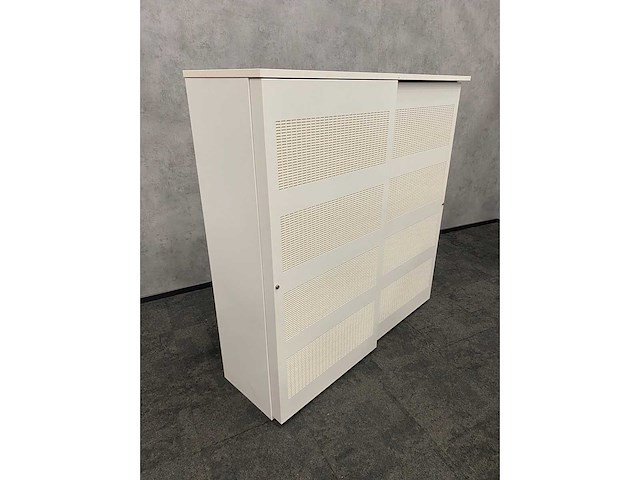 Hoge akoestisch stalen schuifdeurkast - afbeelding 8 van  11