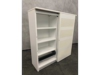 Hoge akoestisch stalen schuifdeurkast - afbeelding 4 van  11