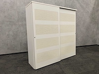 Hoge akoestisch stalen schuifdeurkast - afbeelding 11 van  11