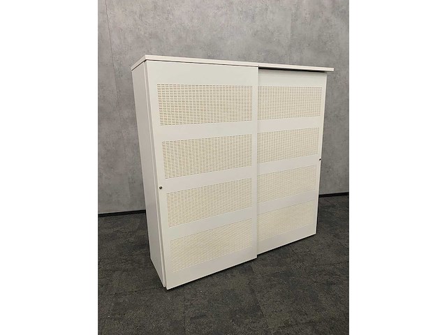 Hoge akoestisch stalen schuifdeurkast - afbeelding 7 van  11