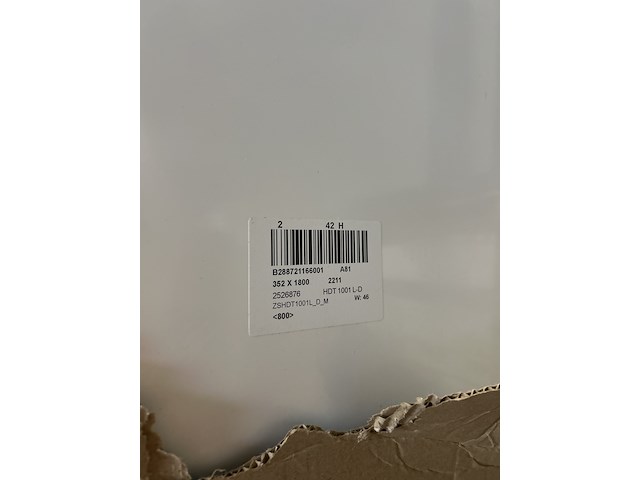 Hoge badkamerkast 352x1800 mm - afbeelding 4 van  4